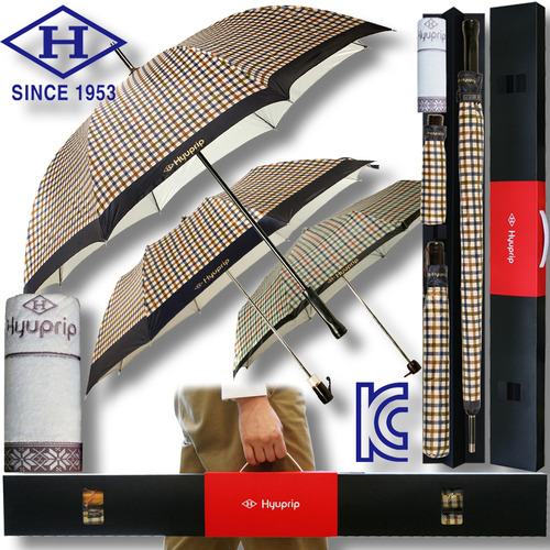 협립 DBS체크 패밀리(4P) 우산타월세트